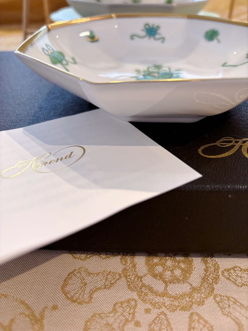 ヘレンド　トプカプ　オクタゴナルボウル　　　Lサイズ