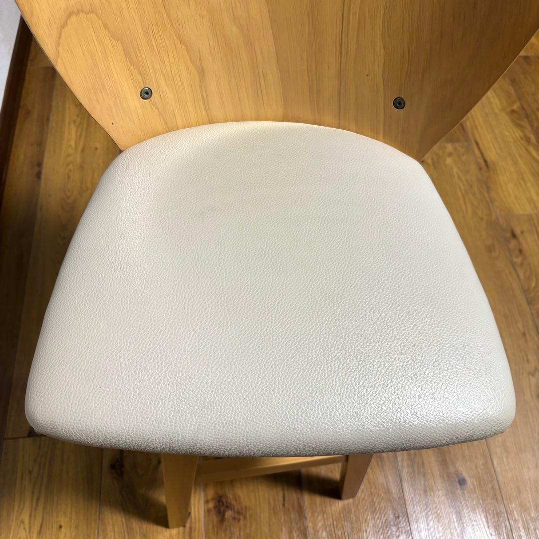 【良品】貞苅椅子製作所 回転椅子　日本製　木製　大川家具