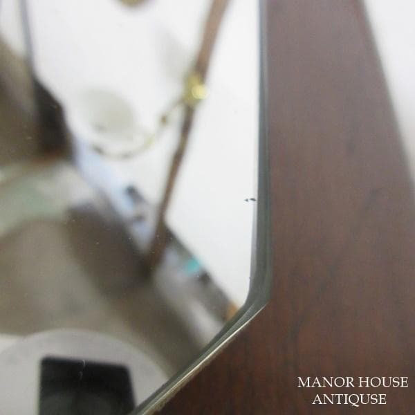 イギリス アンティーク 家具 ウォールミラー 壁掛け鏡 カフェ 英国 6406d