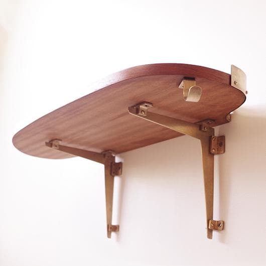 北欧ビンテージ ウォールシェルフ ウォールラック ディスプレイラック ウェグナー