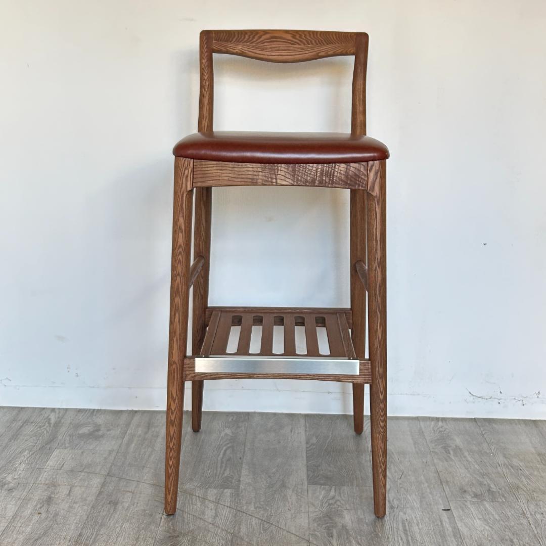 ハイスツール 天然木 北欧 キッチンスツール カウンターチェア 905A4