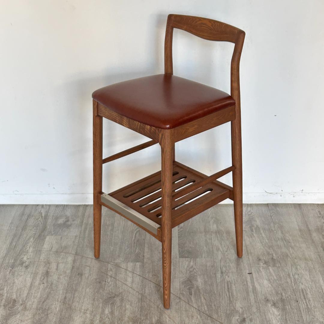ハイスツール 天然木 北欧 キッチンスツール カウンターチェア 905A4