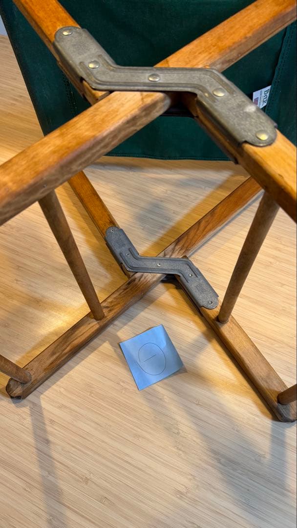 Byer of Maine バイヤーオブメイン メインスツールビンテージ　緑①