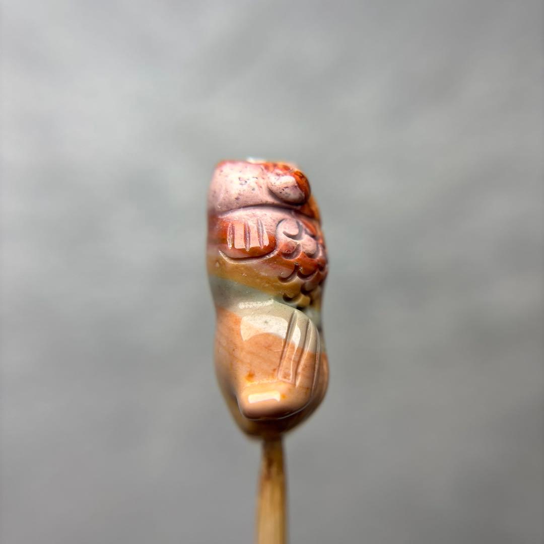 あずきちゃんアラシャン瑪瑙　金魚パーツ　2-32