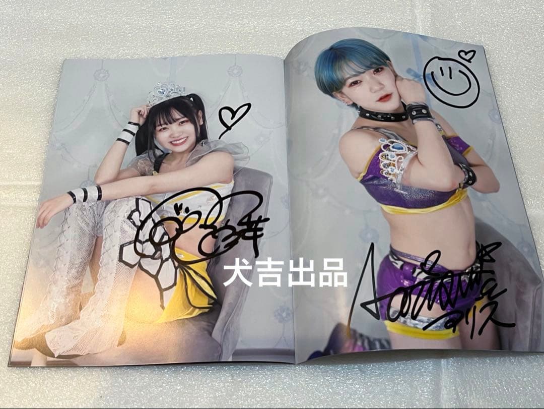 東京女子プロレス SSP22 VIP席特典 全選手直筆サイン入り tjpw - メルカリ