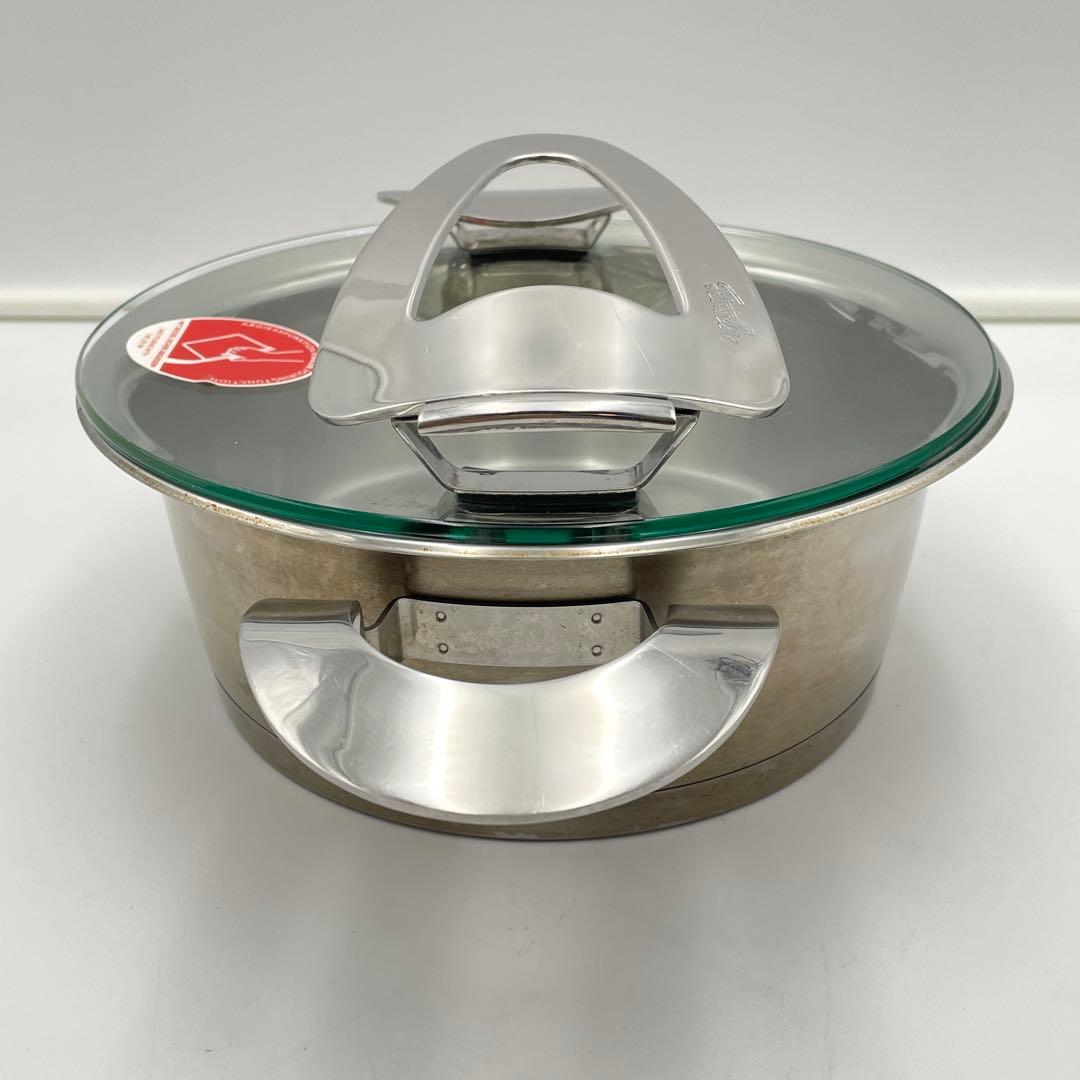 フィスラー ソレア　キャセロール　20cm (ガラス蓋付き)