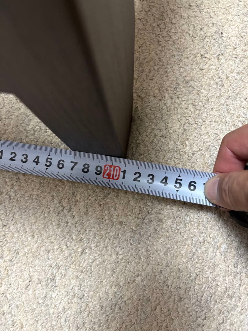 【引き取り希望】ダークブラウン すのこベッド クイーンサイズ コンセント付き