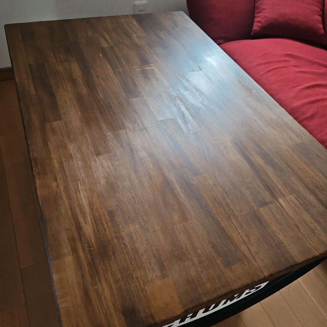 ハンドメイド　 チャムス風　ドラム缶テーブル