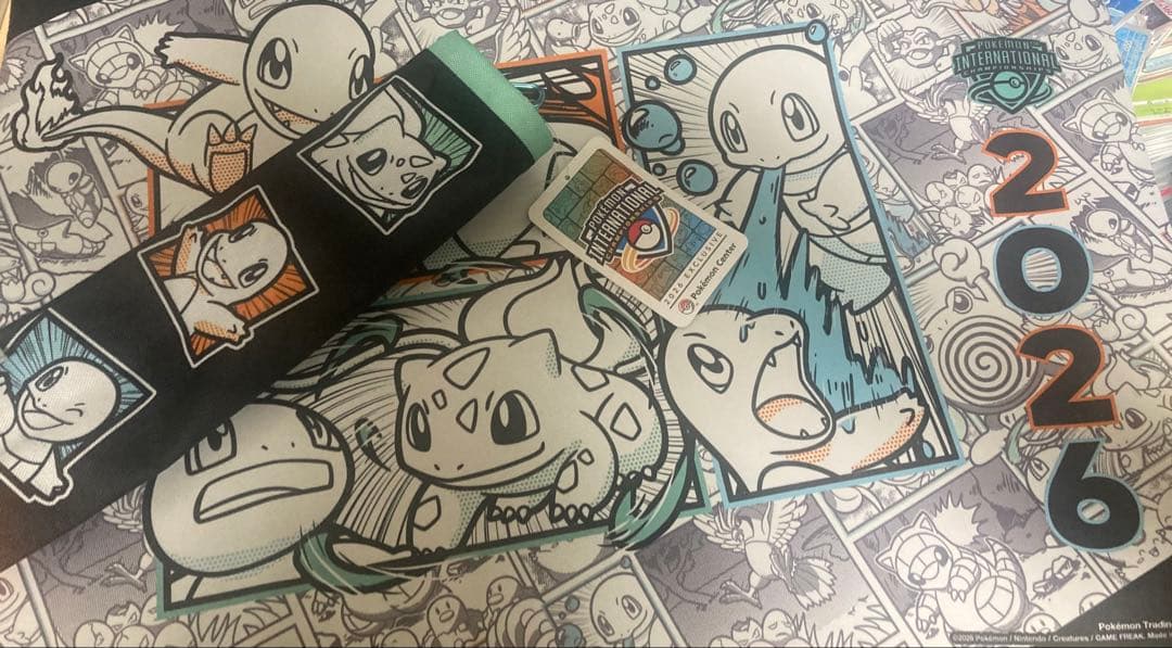 海外公式】EUICポケモンセンター限定 プレイマット 御三家 - メルカリ