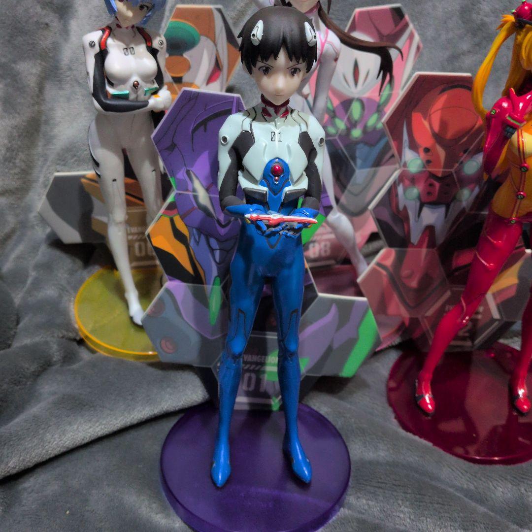 1番くじ エヴァ パイロット集結中 シンジ レイ アスカ カヲル マリ