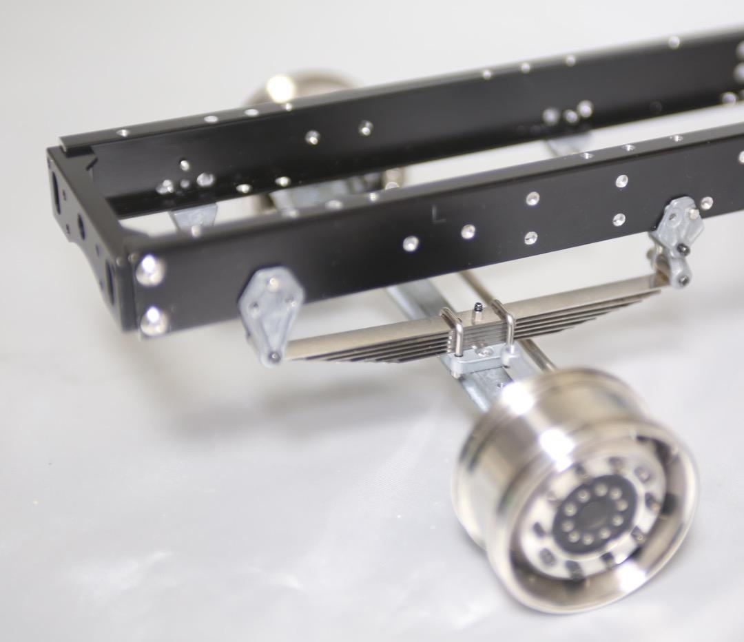 ■SCALECLUB メタル フロントアクセル ホイール・タイヤ付 ノンドライブ