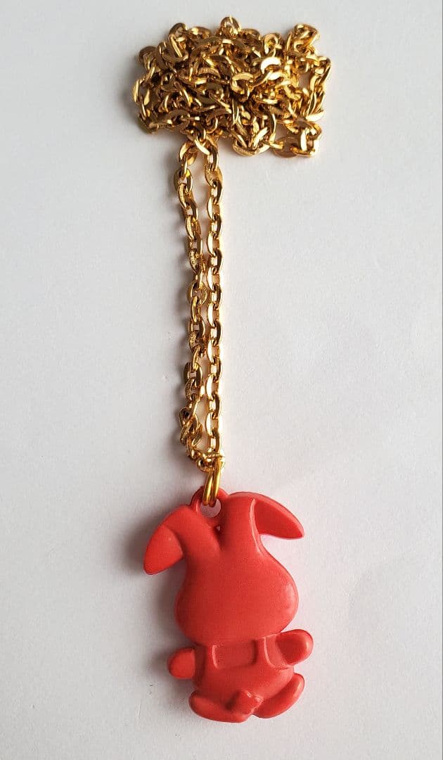 激レア！昭和レトロ カバヤ セボンスター 初期 うさぎ ペンダント 中古品