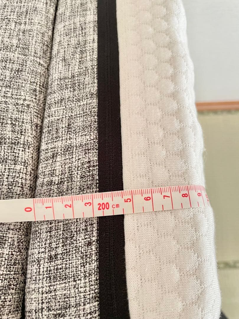 快眠タイムズ エコラテエリート 10cm三つ折りマットレスセミダブル 折りたたみ