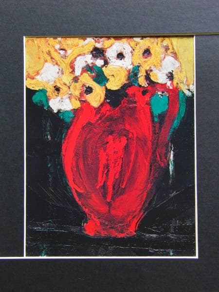 三岸節子、花、超希少額装用画版、新品額装付 - メルカリ