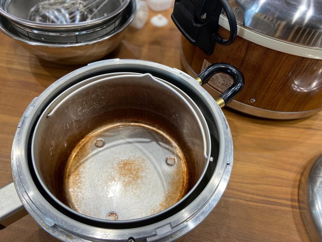 太陽の家 長岡式酵素玄米専用圧力鍋 一升炊き - メルカリ