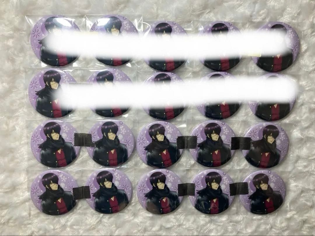 銀魂 銀八先生 高杉晋助 缶バッジ ゆきがっせん！ 20点 - メルカリ