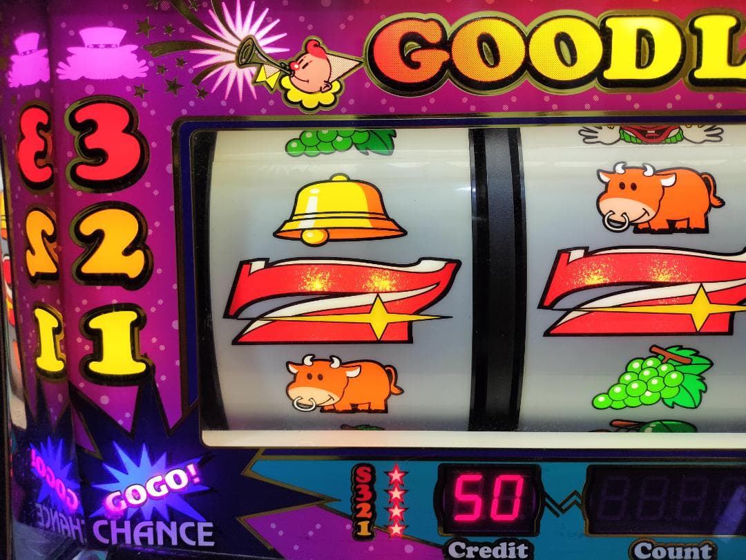 パチスロ実機】北電子☆『初代』ミラクルジャグラー【コイン不要機付