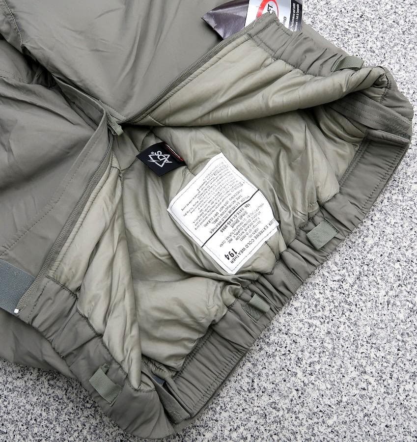 ⑤ 新品 S-S 米軍実物 2007年 レベル7 プリマロフト パンツ