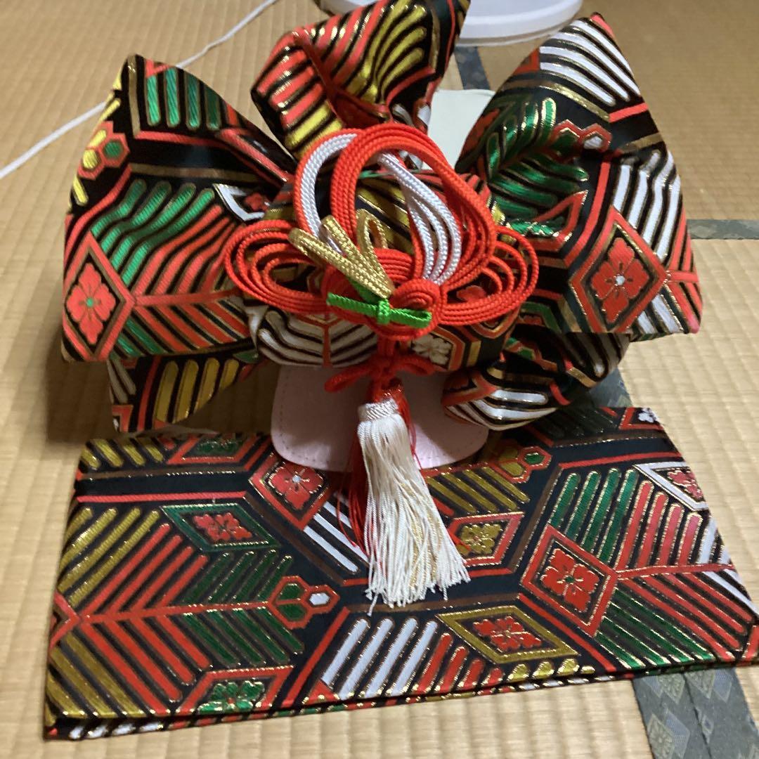 七五三　七歳用のフルセット　帯幅18、5センチ　草履21センチ