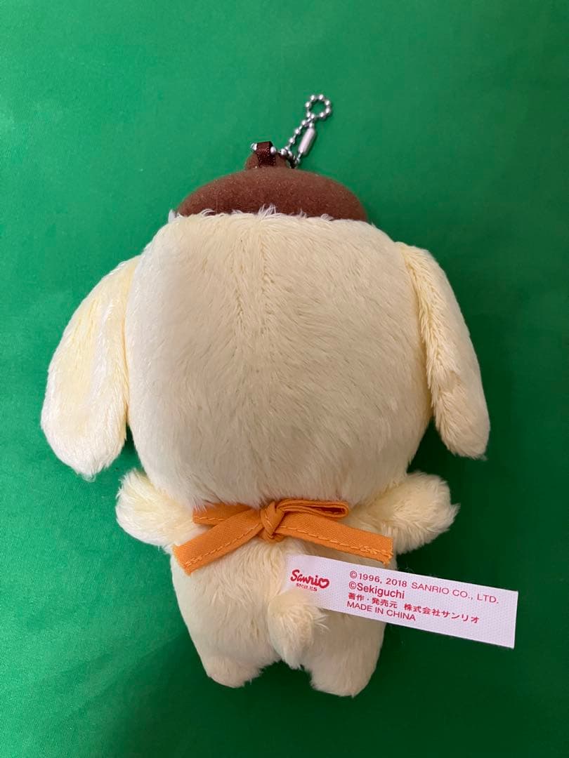 希少 モンチッチ×ポムポムプリン ぬいぐるみマスコットキーチェーン