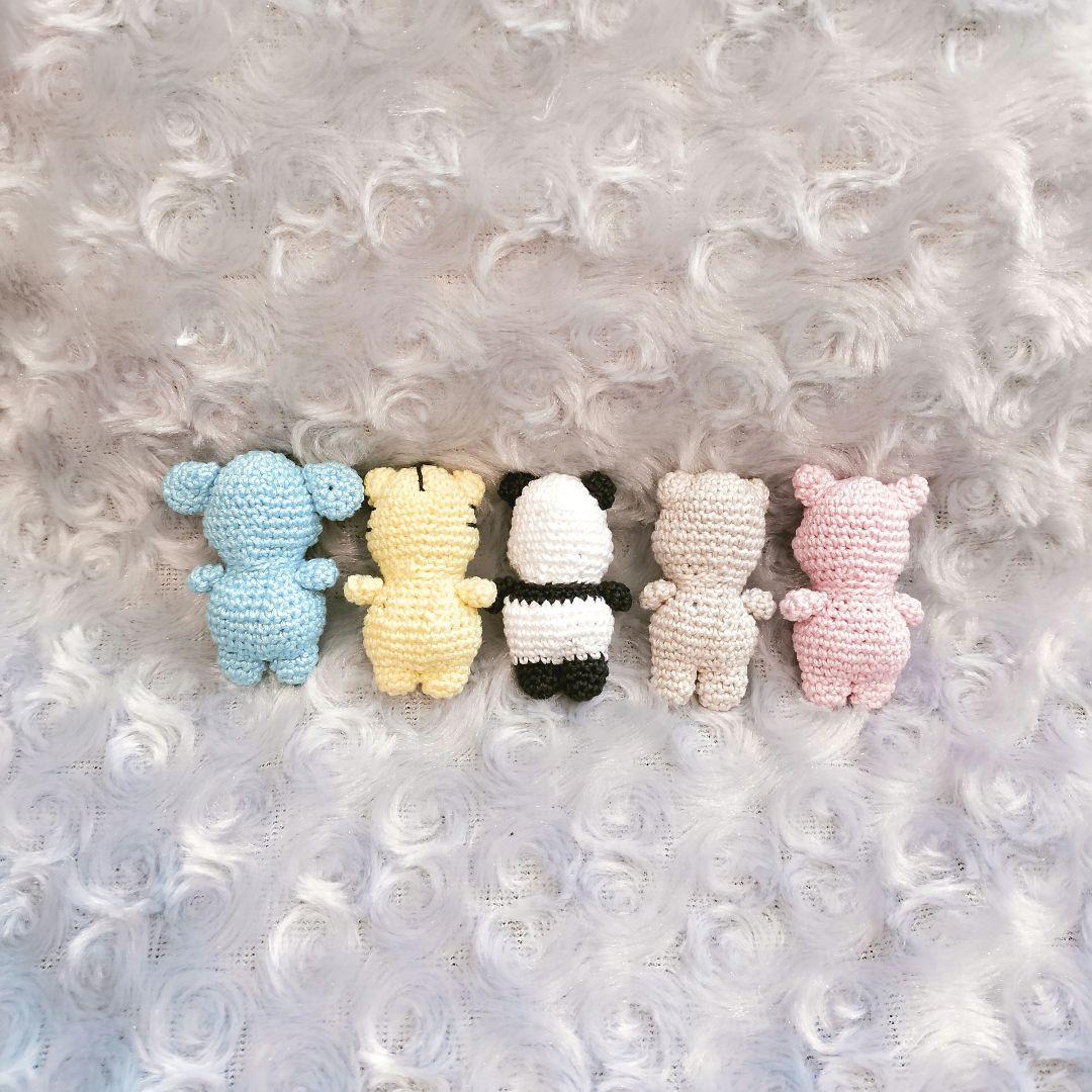 あみぐるみ 動物 ぬいぐるみ ハンドメイド - メルカリ