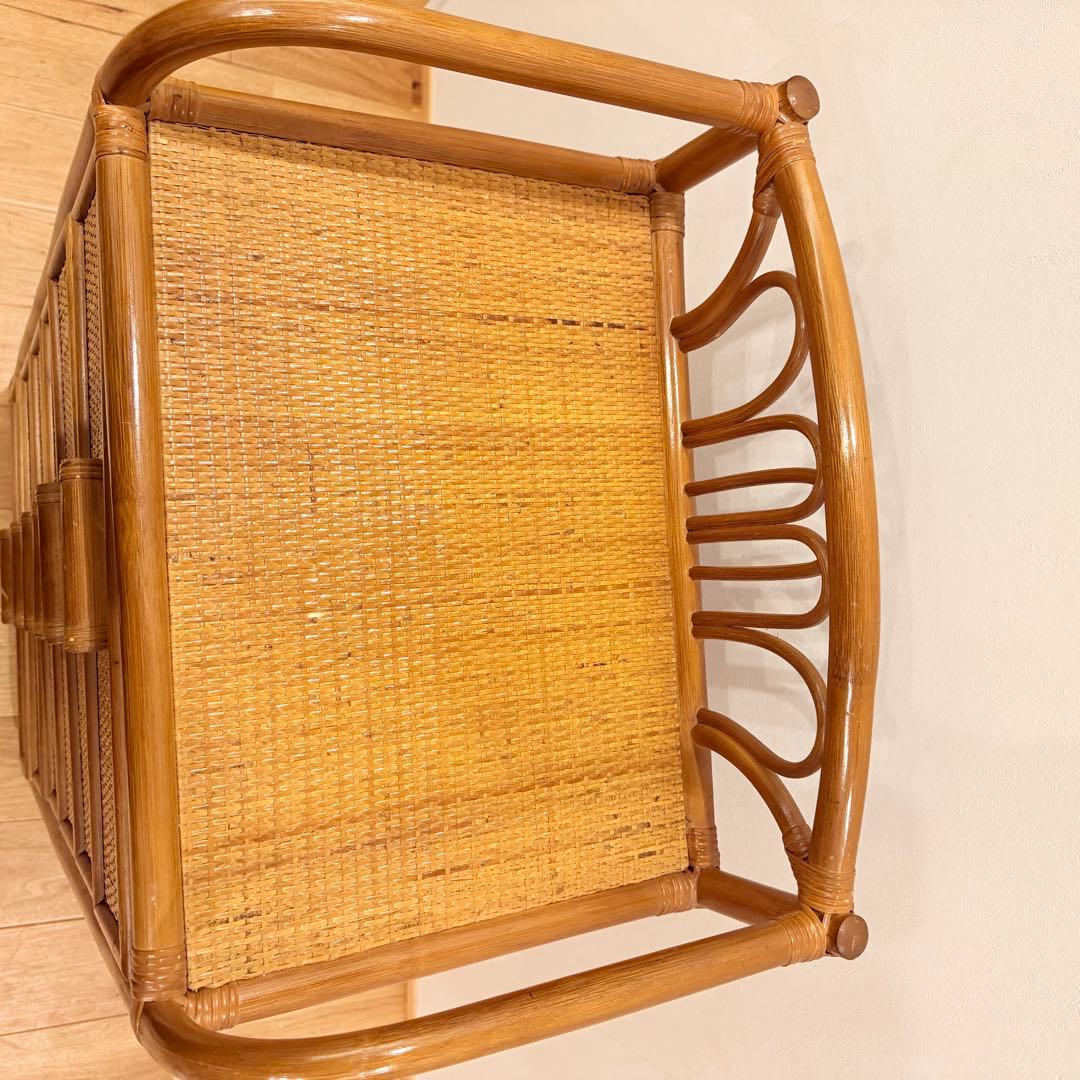藤ラタン チェスト 6段 引き出し カゴ収納家具 箪笥 整理棚 タンス