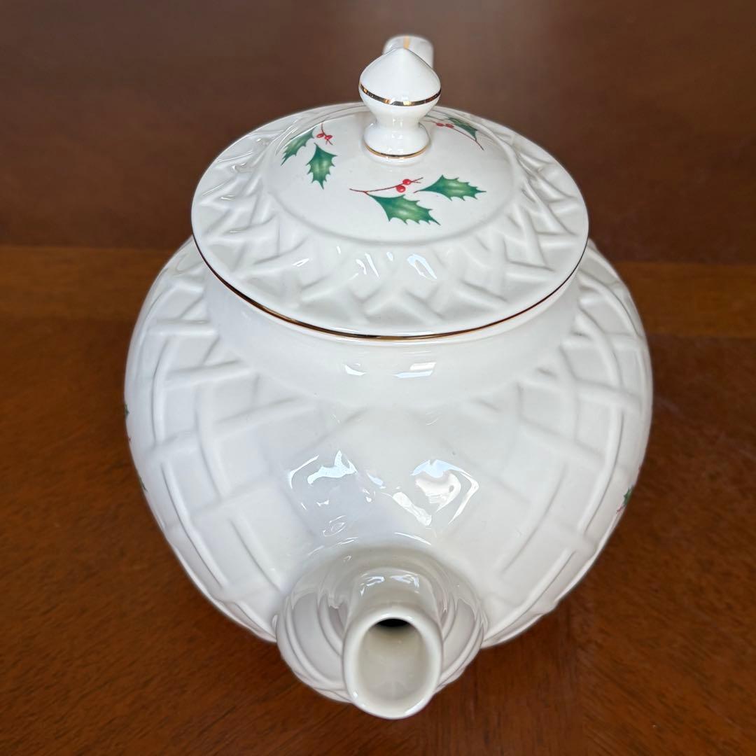 【レア美品】クリスマス★木馬★陶器の小物入れ