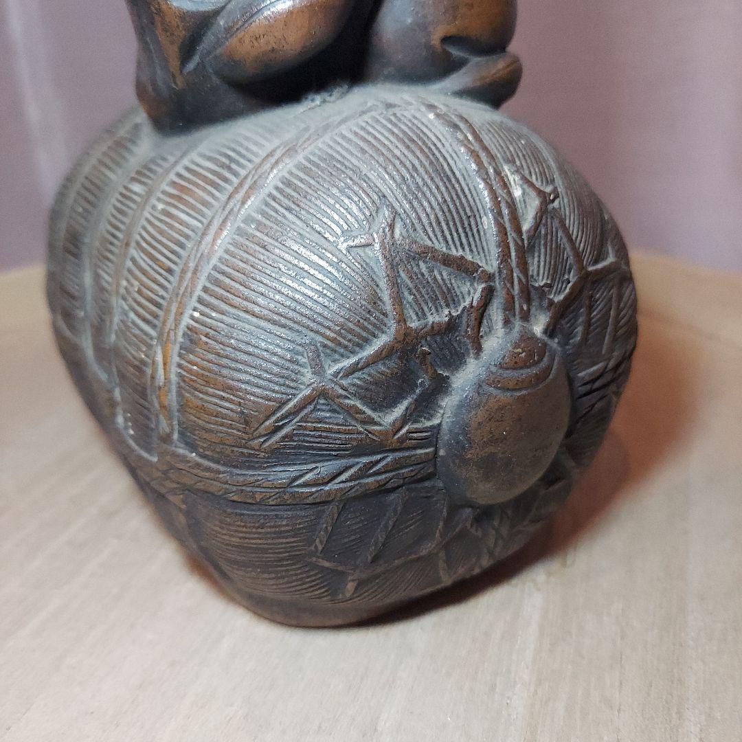 獅子被 獅子舞 細密細工 大黒天 七福神 縁起物 置物 - メルカリ