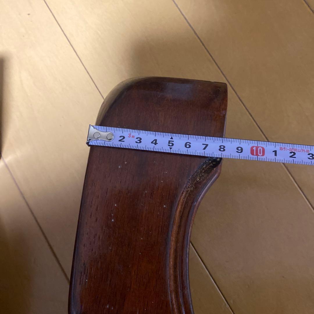 机の脚　木材　脚のみ