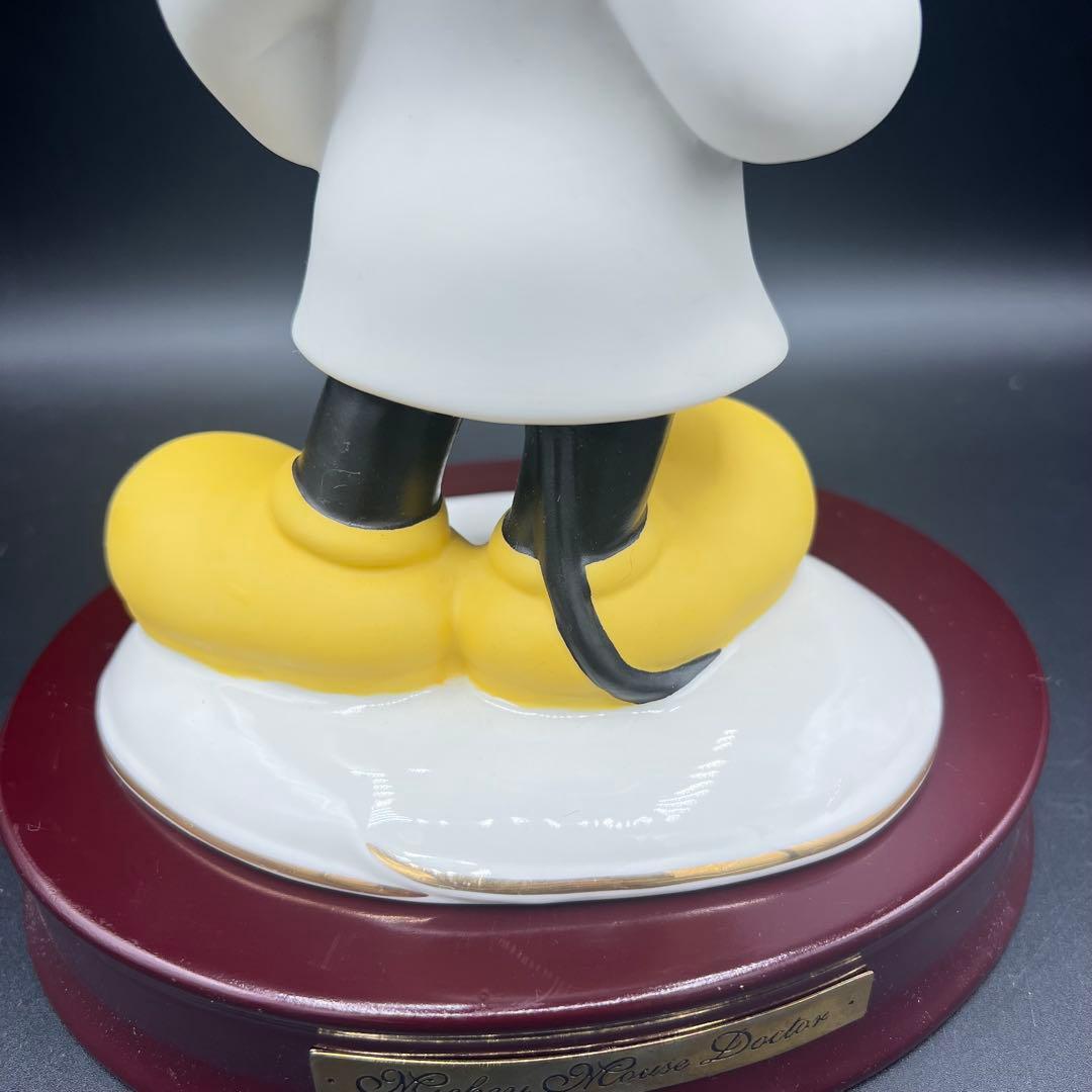 【レア】ドクター　ミッキー 　医者　フィギュア　加藤工芸　陶器