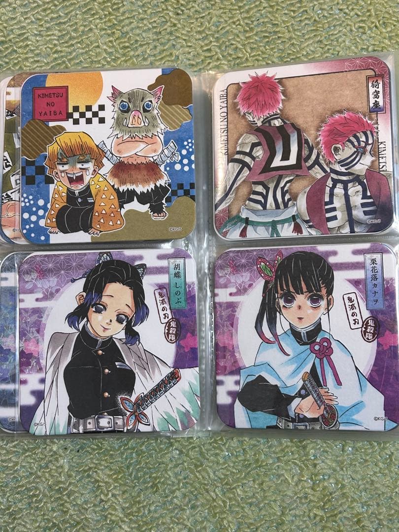鬼滅の刃 アートコースター 第1弾 42種 うち特典1枚 - メルカリ