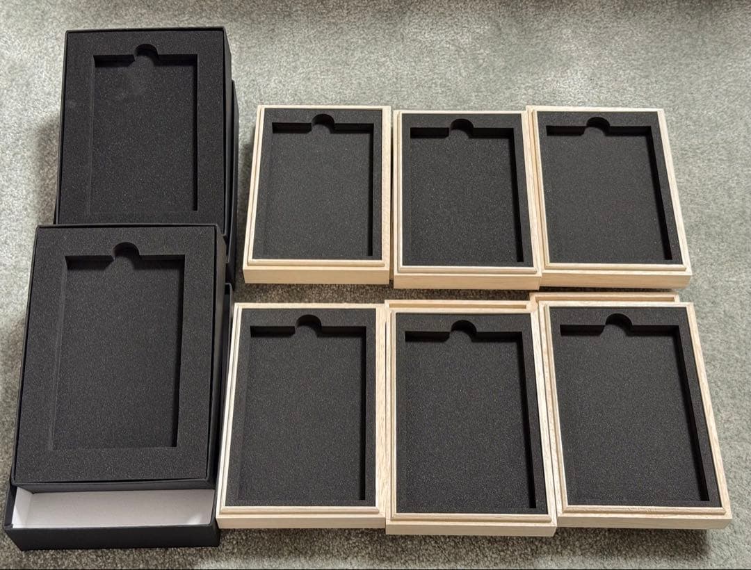 日本トレカセンター DOPA PSA10用 木箱 黒箱 8個セット - メルカリ