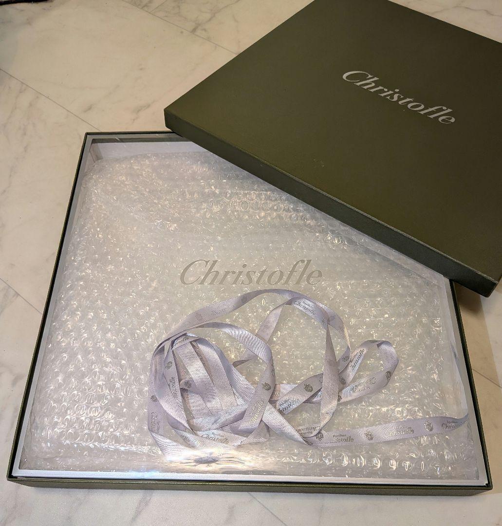 y*i様 ディナープレート2枚【Christofle Fleur d`Argen - メルカリ