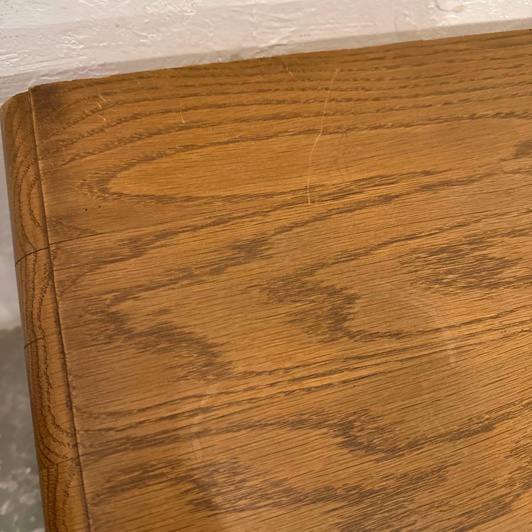 年末年始saleヴィンテージ　木製サイドテーブル　扉収納付き　1