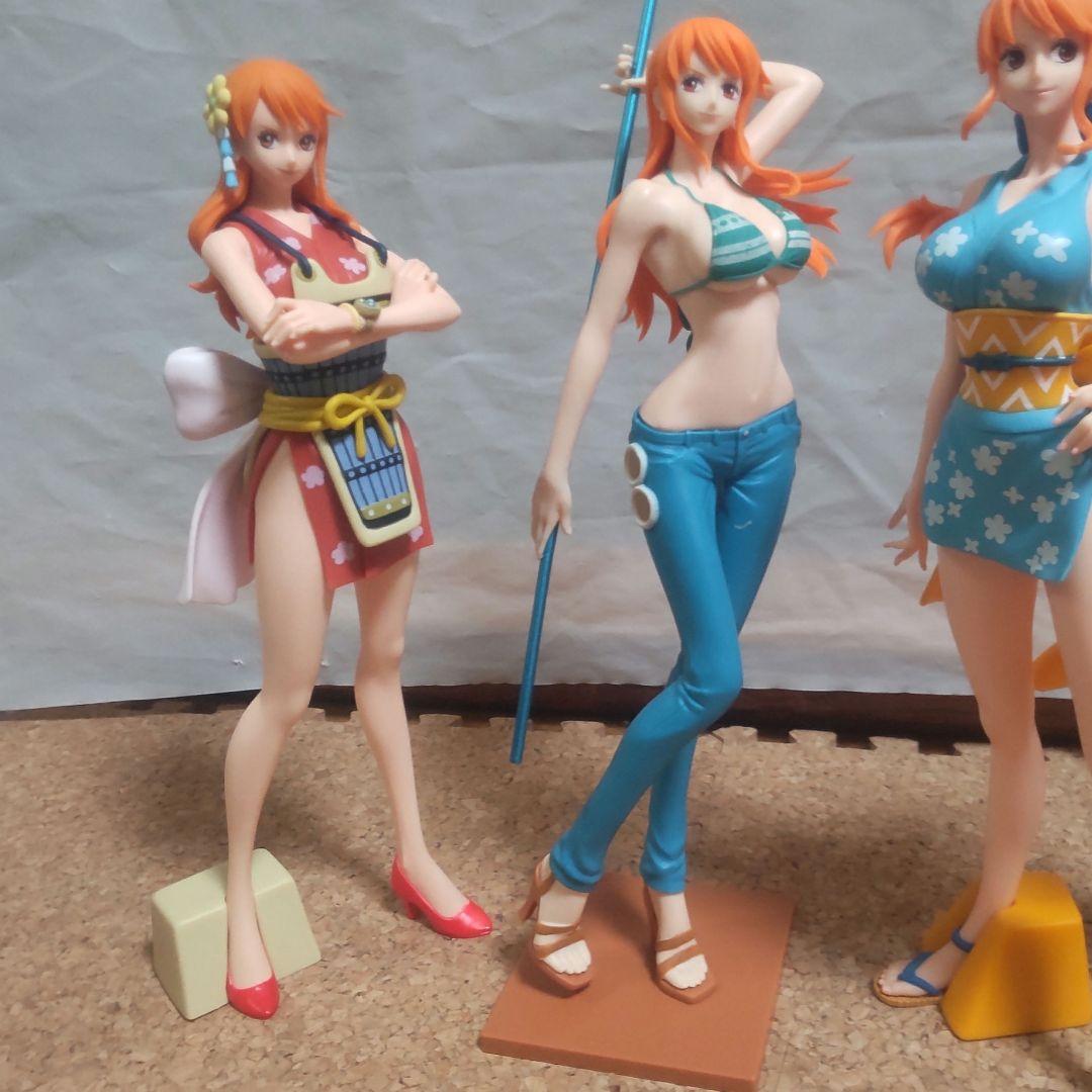 ワンピース フィギュア ナミ ４体セット