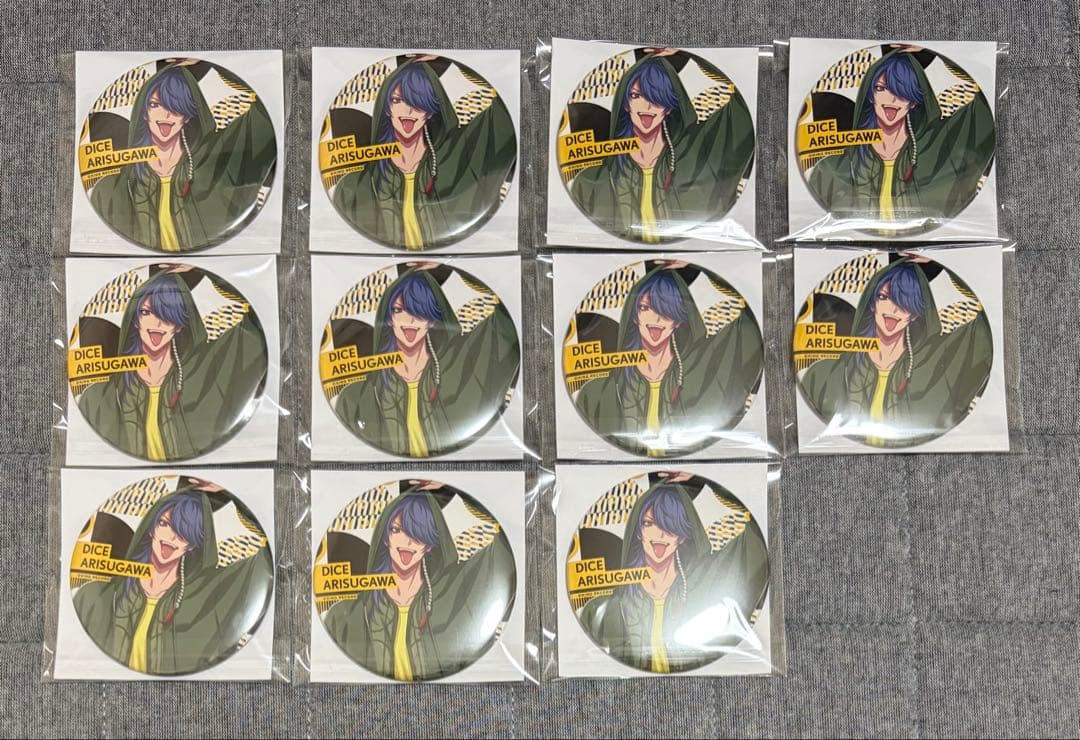 ヒプノシスマイク ヒプマイ FlingPosse 有栖川帝統 EW04 缶バッジ