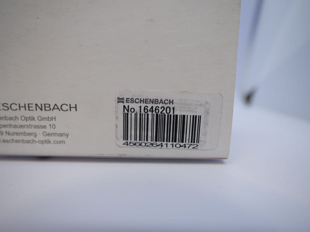 エッシェンバッハ ラボ・クリップ 両眼用 1.7倍 2倍 1646201