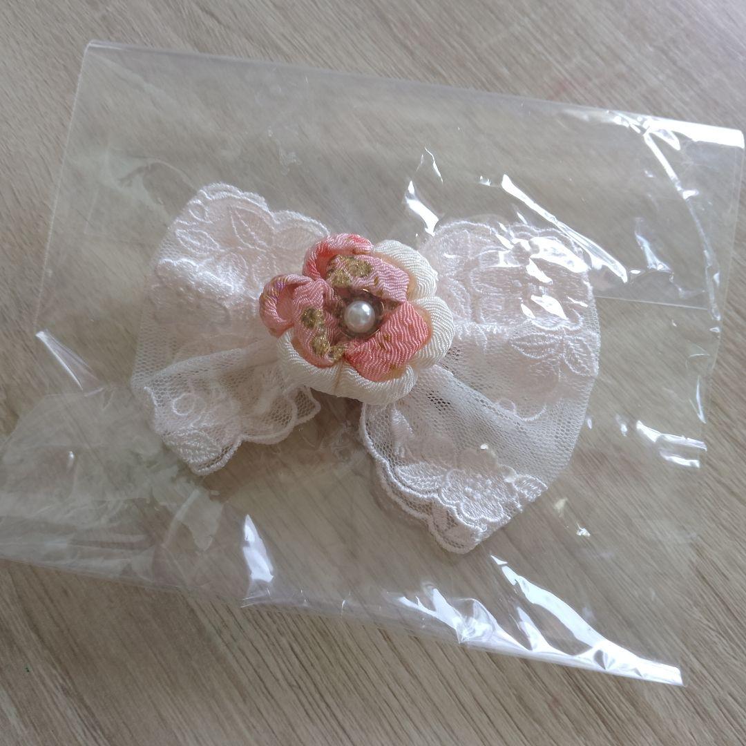 【高級縮緬】アンティーク　着物　大正　女の子　髪飾りセット　希少価値