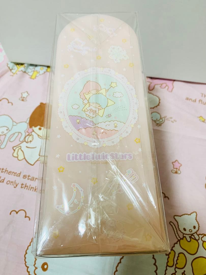 K*様 リトルツインスターズ キキララ キキ＆ララ クリア飾り棚