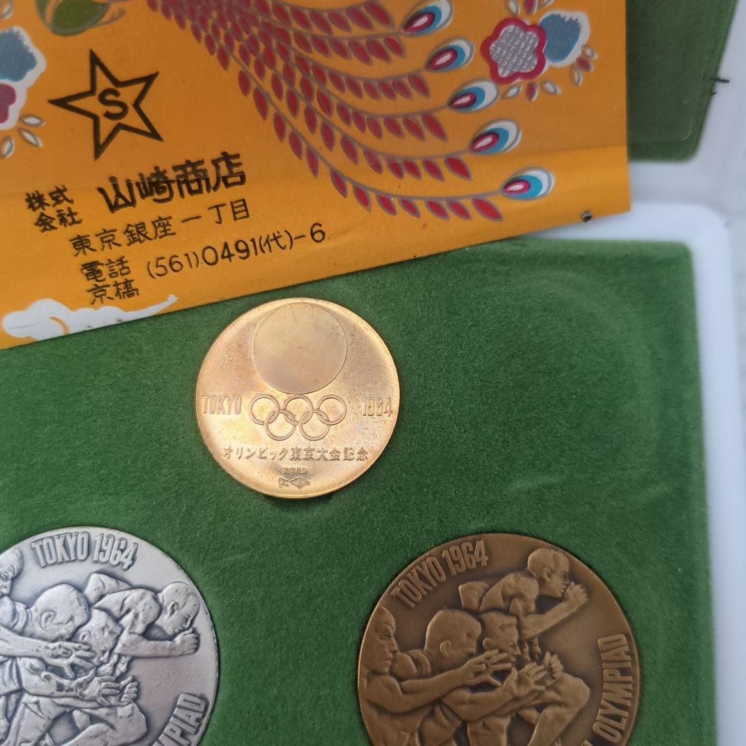 山崎商店（現田中貴金属工業）名刺付 オリンピック東京大会 1964