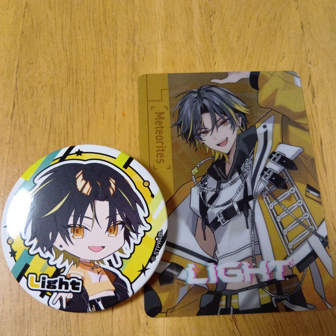 めておら 明雷らいとくん First 1MPACT 缶バッジ デフォ＆トレカ