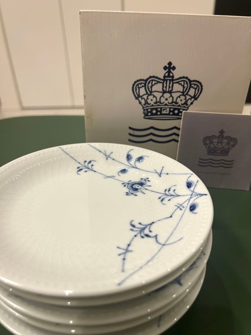   ブルーパルメッテ　15cm 平皿5枚セット