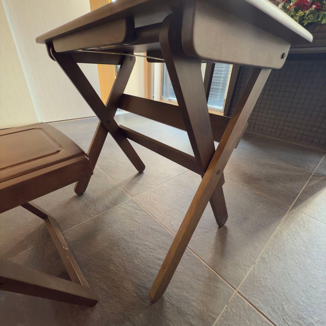 折りたたみ式 テーブル 椅子 セット
