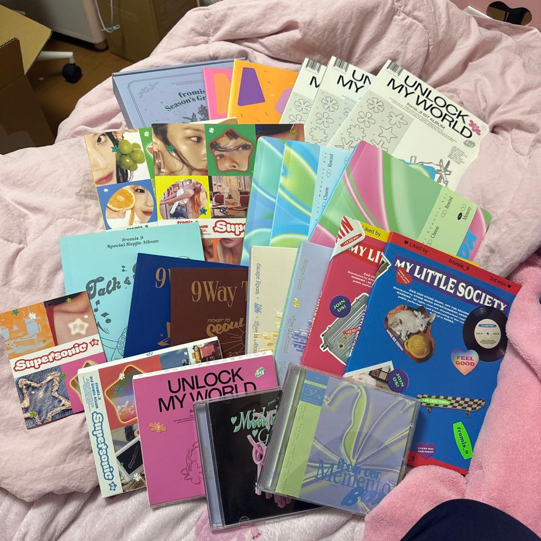 fromis_9 まとめ売り アルバム シーグリ メンシプ特典 トレカ - メルカリ