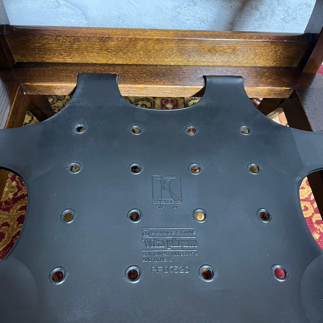 【キツツキ】ラウンジチェア 1人掛け 花柄クッション付き ヴィンテージ ソファ②