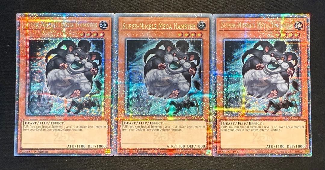 素早いビッグハムスター EU版 英語 英語版 25th 遊戯王 - メルカリ