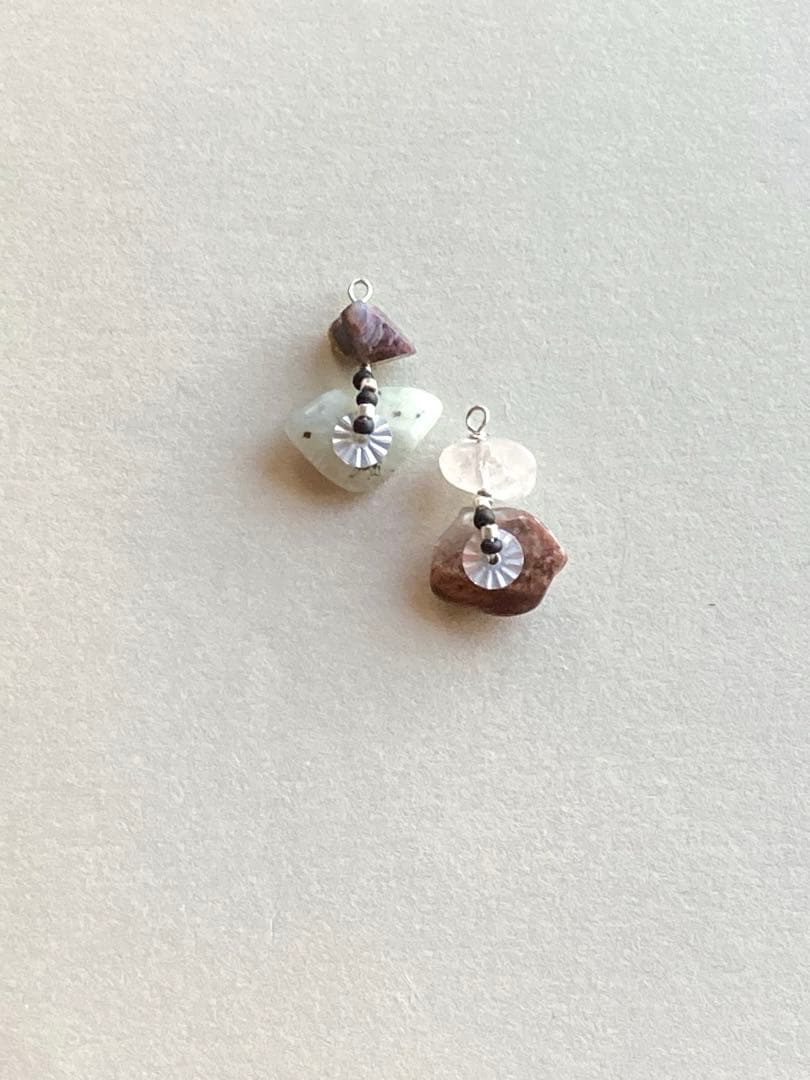 no.0332 濁りのプレナイトと流れ星のソレイユ　一点物