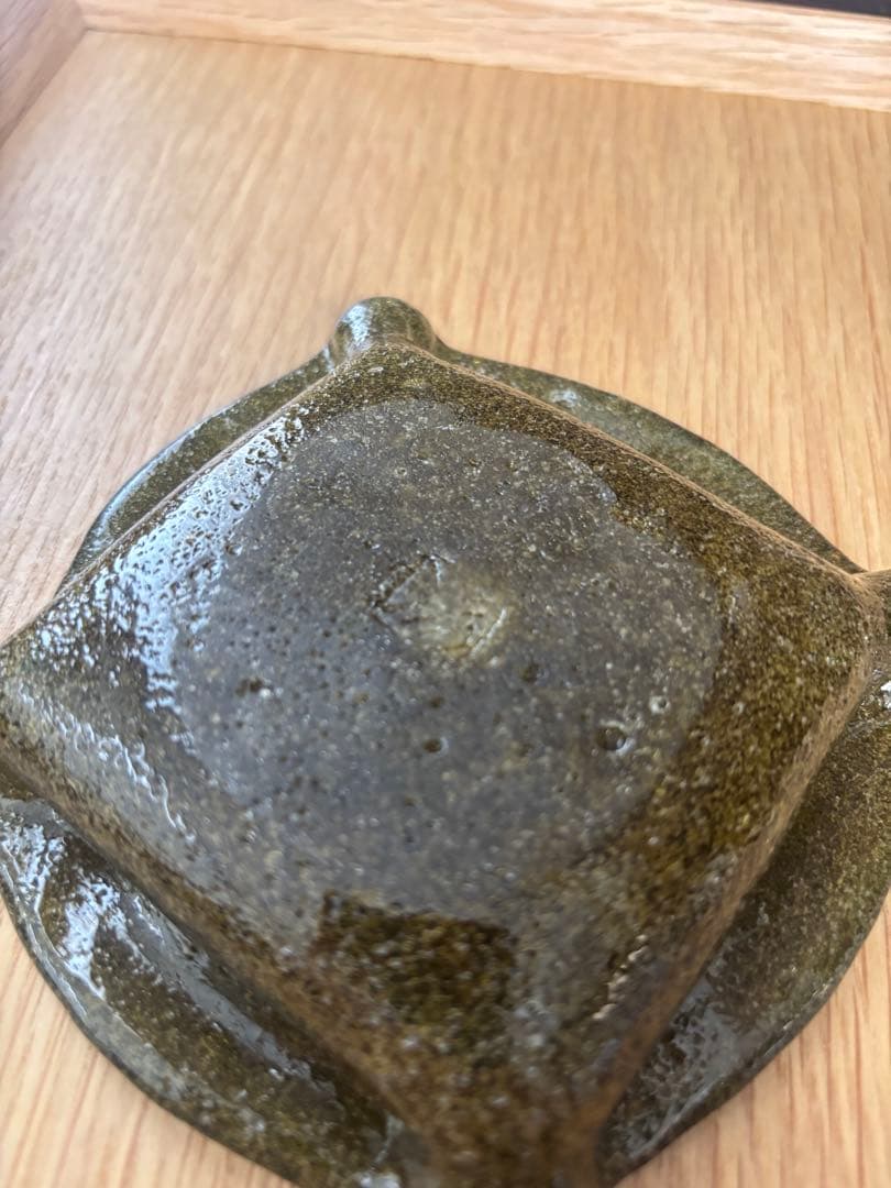 稲嶺盛吉 灰皿 琉球ガラス