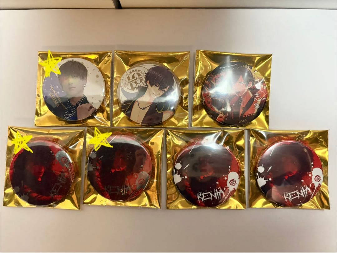 志麻 缶バッジ 40個まとめ売り - メルカリ