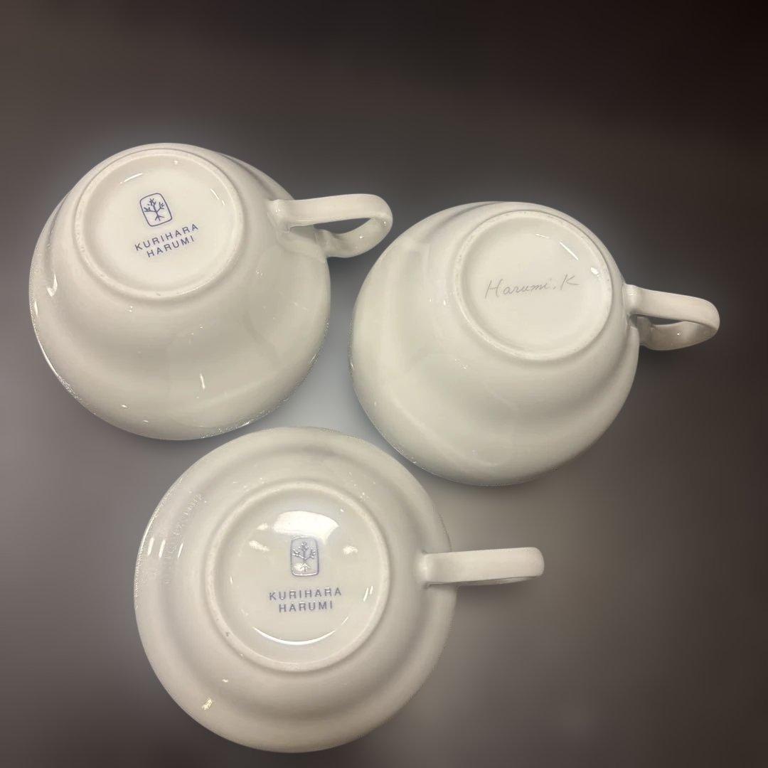 栗原はるみ 食器セット 3カップ プレート バターケース